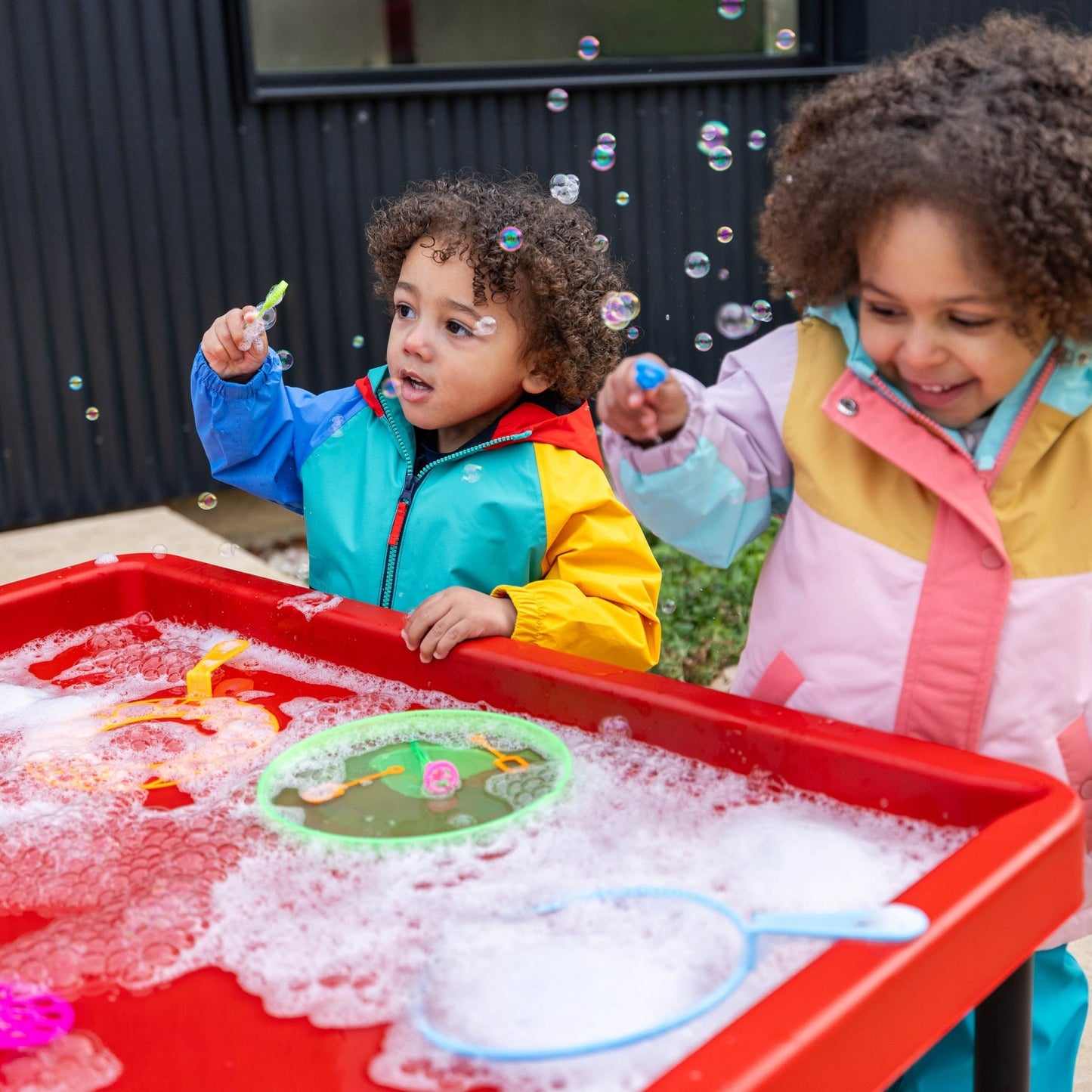 Playhouse - PlayTray - Activiteitentafel rood + Verstelbaar onderstel set - Playlaan