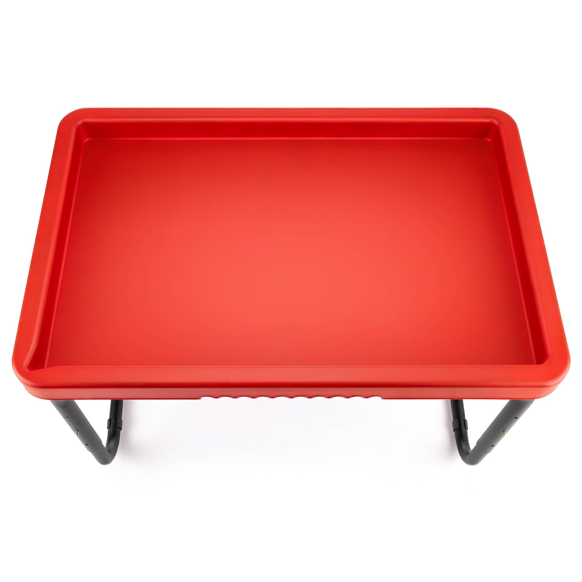 Playhouse - PlayTray - Activiteitentafel rood + Verstelbaar onderstel set - Playlaan