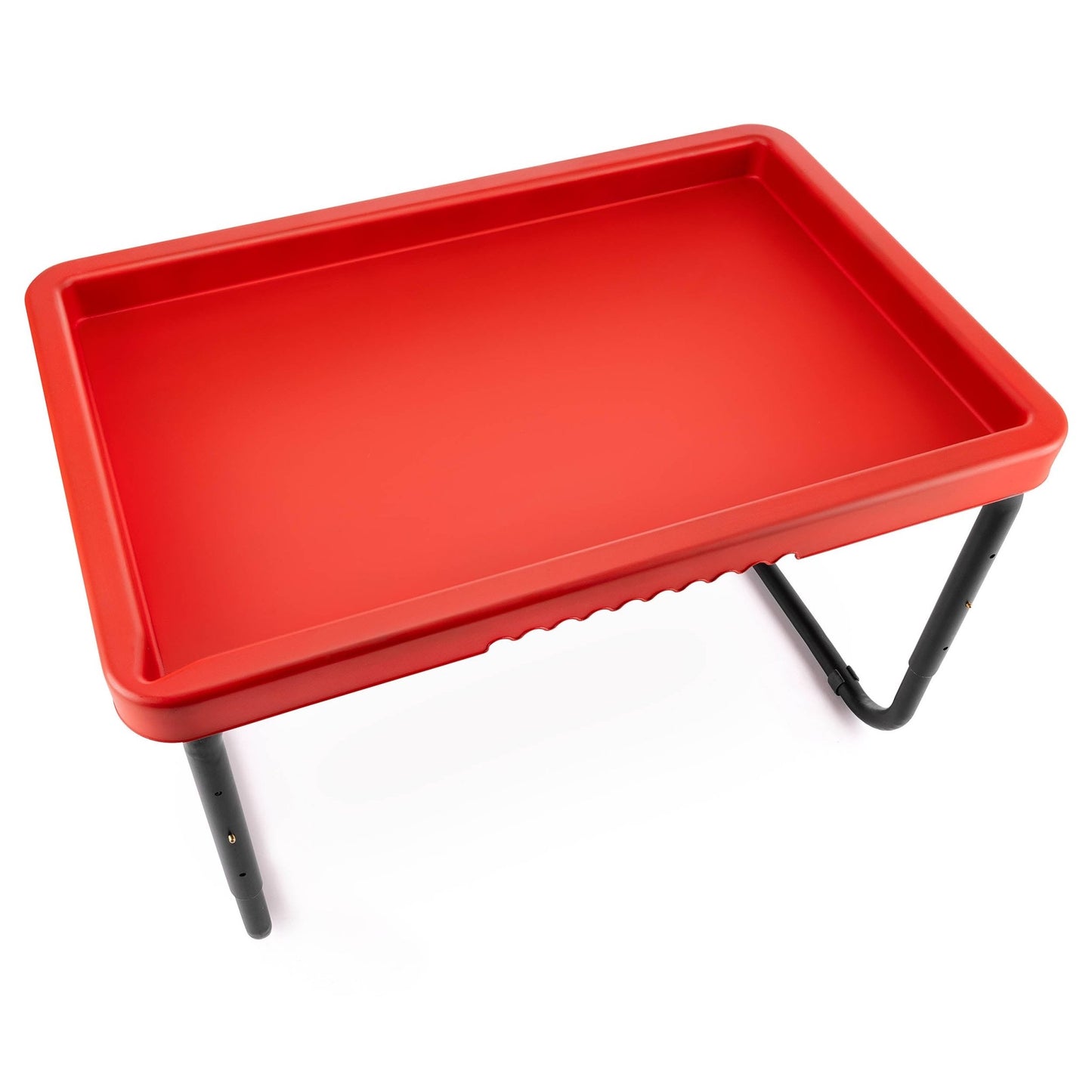 Playhouse - PlayTray - Activiteitentafel rood + Verstelbaar onderstel set - Playlaan