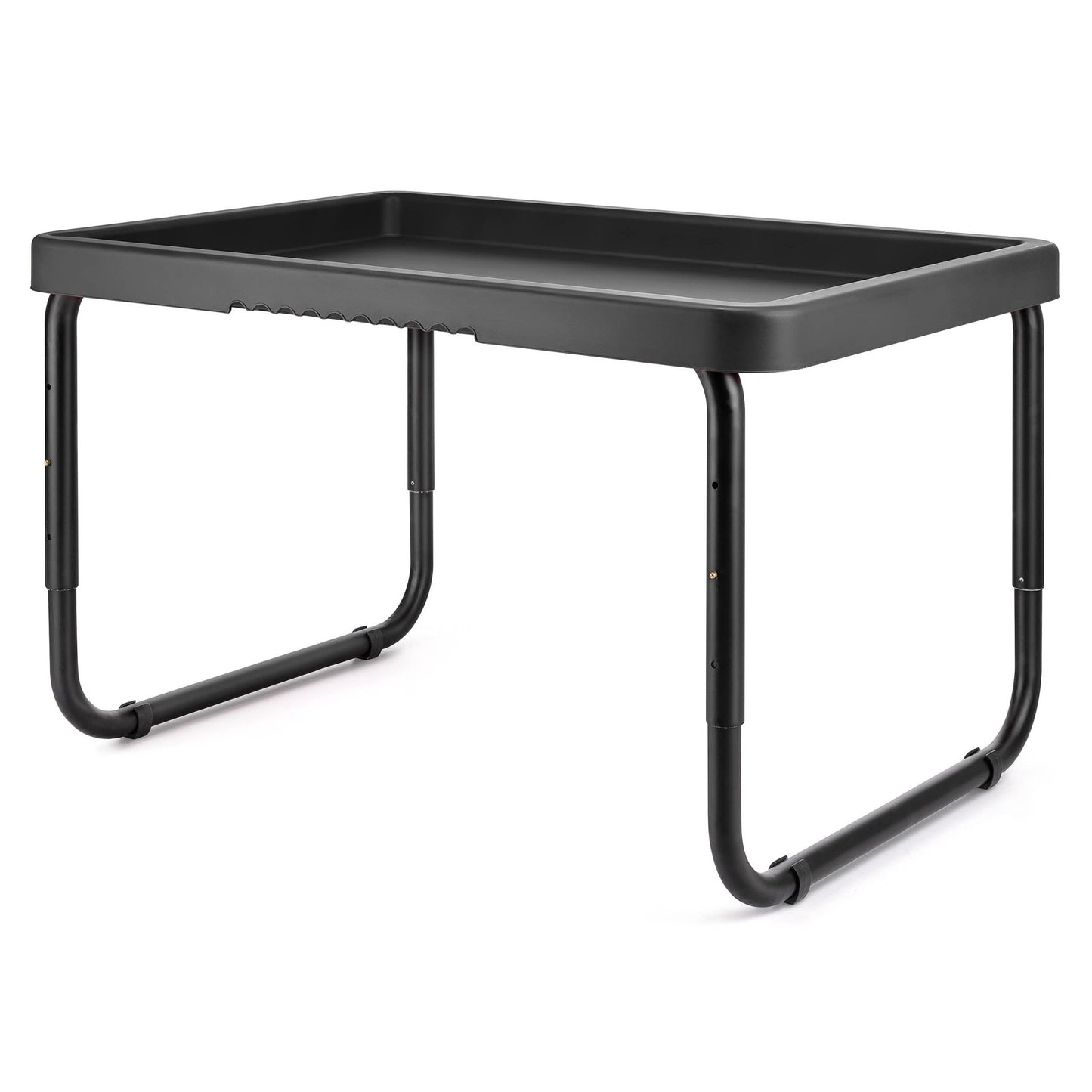 Playhouse - PlayTray - Activiteitentafel zwart + Verstelbaar onderstel set - Playlaan