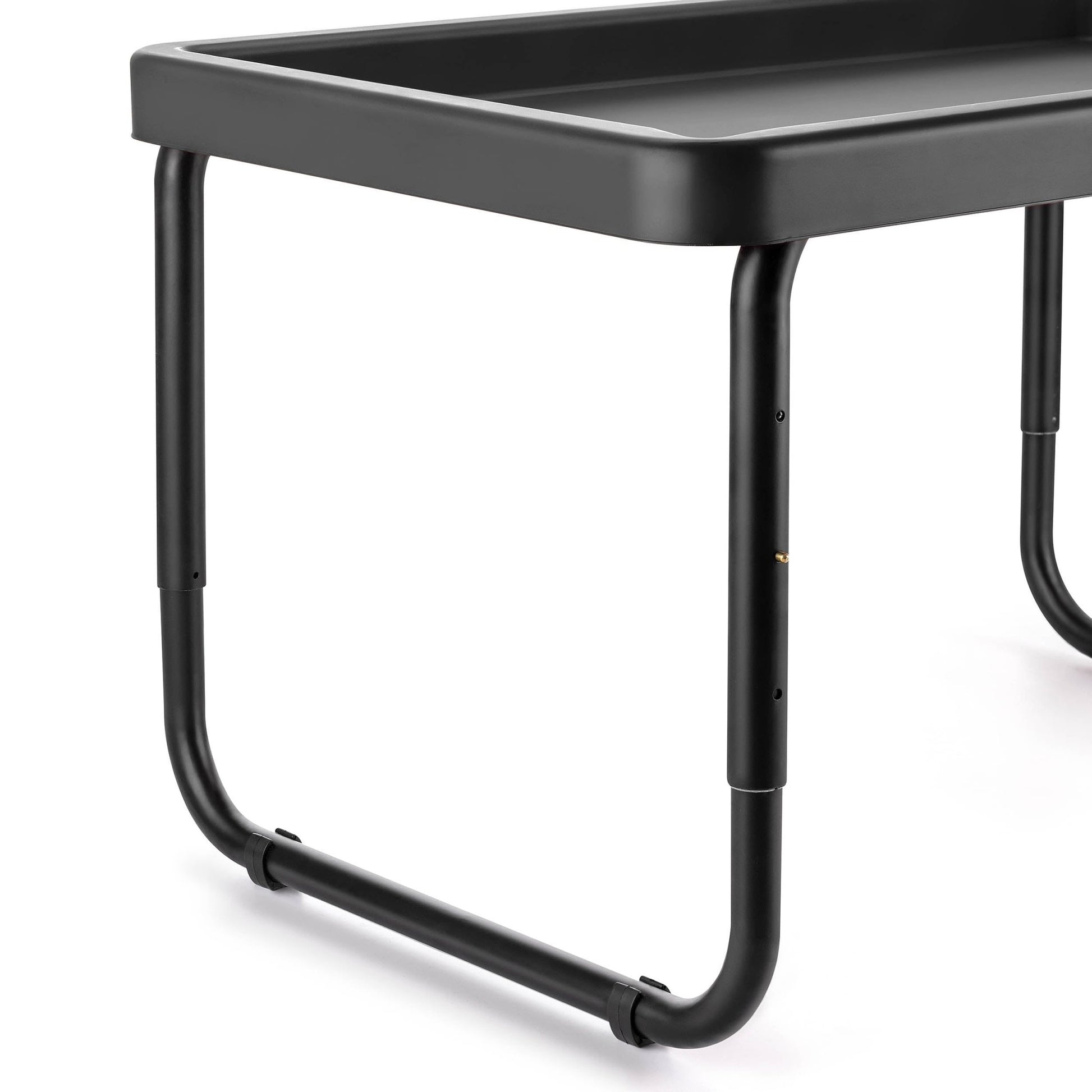 Playhouse - PlayTray - Activiteitentafel zwart + Verstelbaar onderstel set - Playlaan