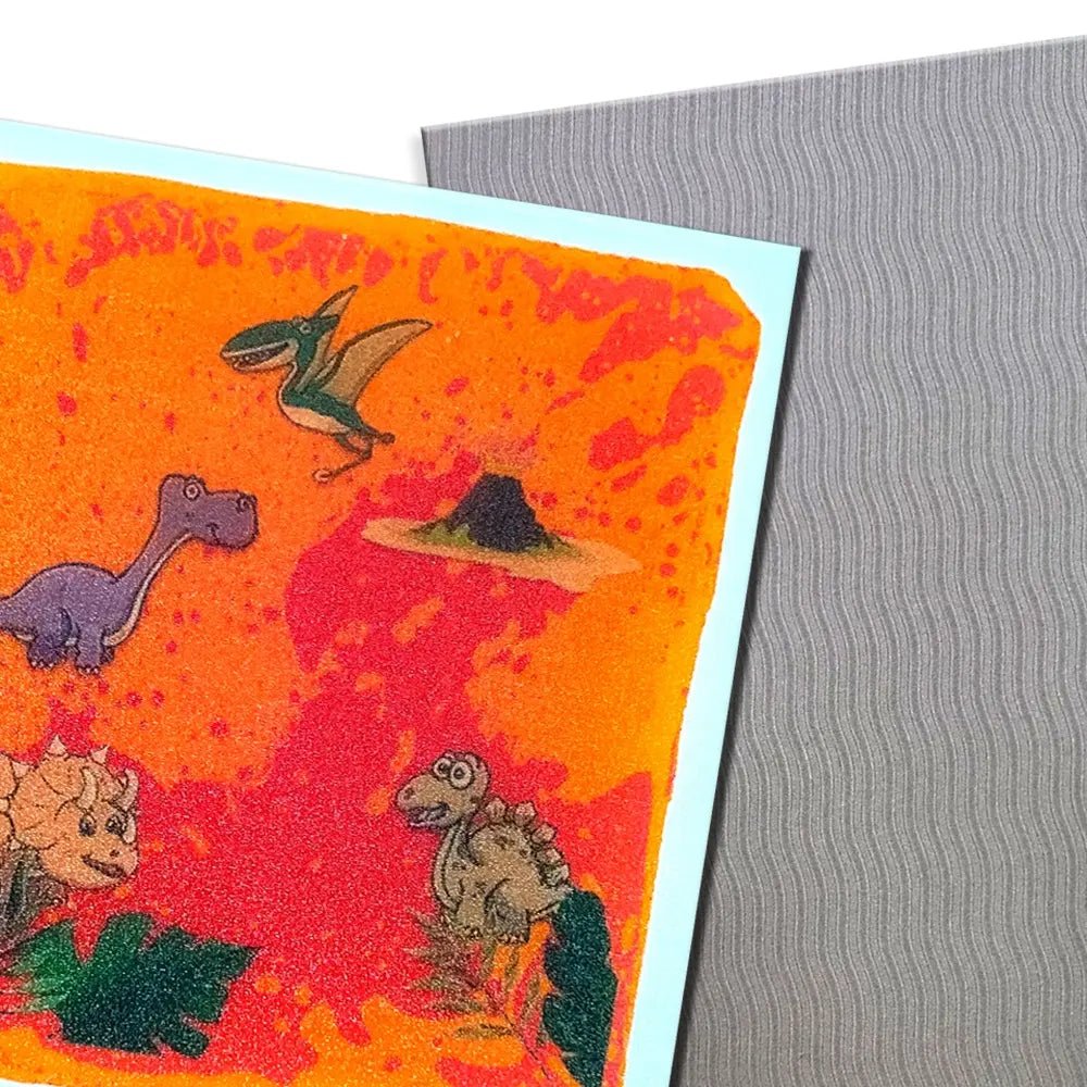 Playlaan - Sensorische Vloeibare Vloertegels Dieren set van 4 - Playlaan