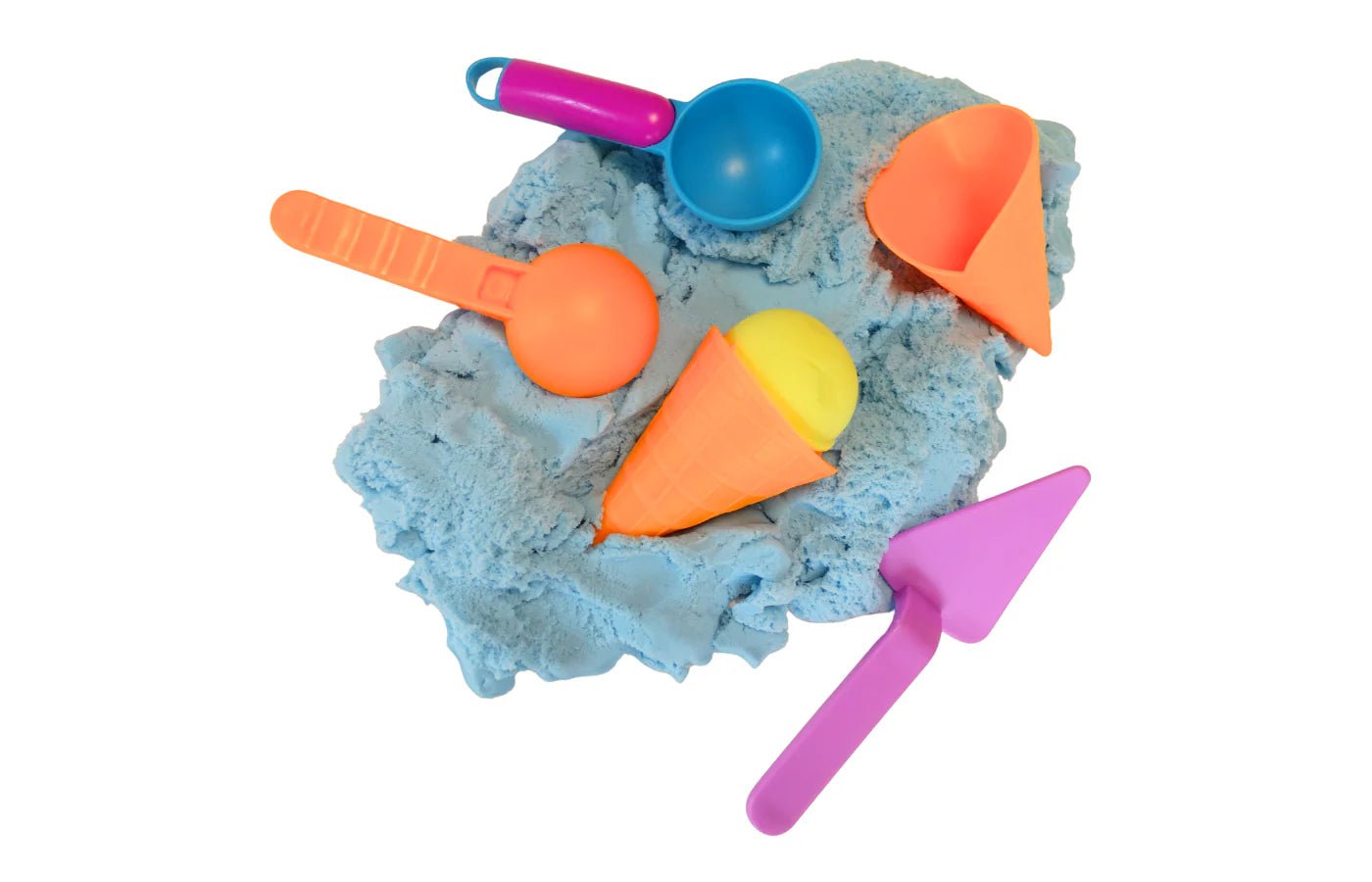 PlaySo - Magic Sand blauw 1 kg - PlaySo - Playlaan