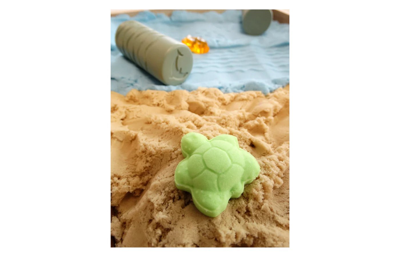 PlaySo - Magic Sand groen 1 kg - PlaySo - Playlaan