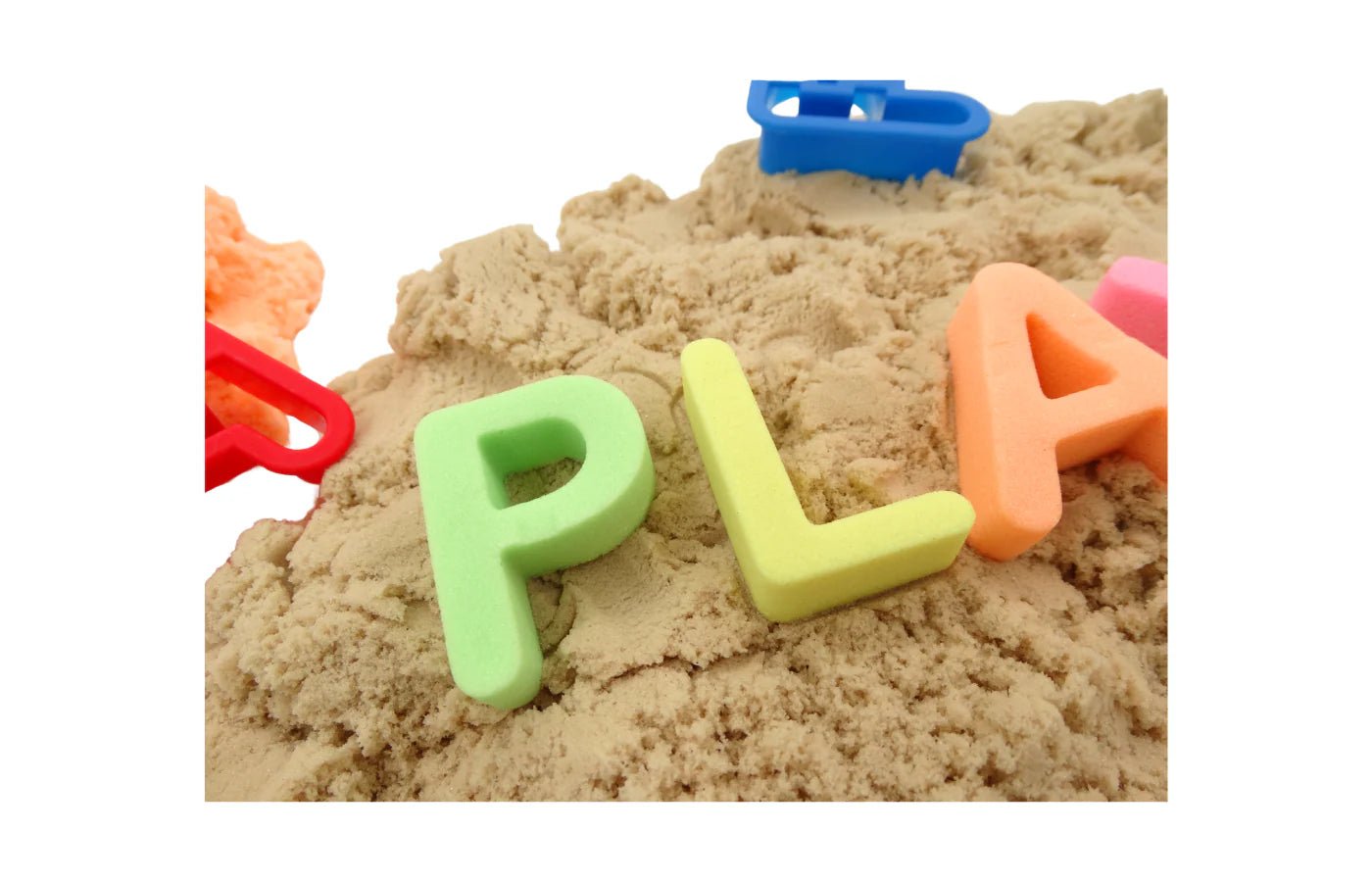 PlaySo - Magic Sand natuur 1 kg - PlaySo - Playlaan