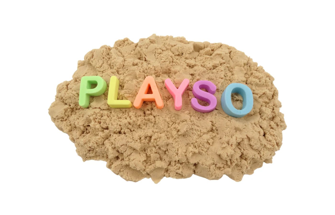 PlaySo - Magic Sand natuur 1 kg - PlaySo - Playlaan