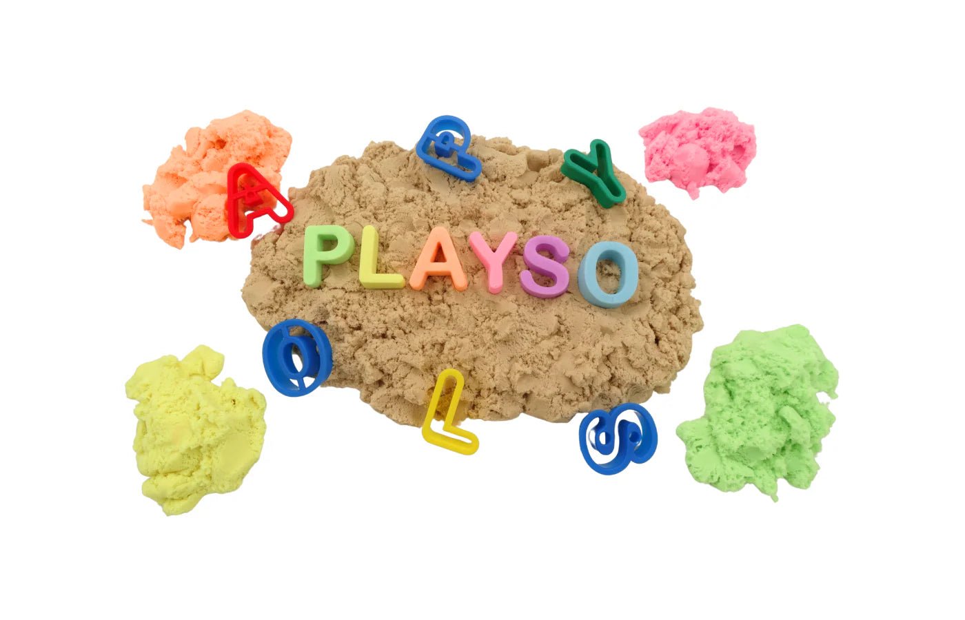 PlaySo - Magic Sand natuur 1 kg - PlaySo - Playlaan