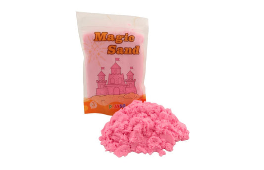 PlaySo - Magic Sand roze 1 kg - PlaySo - Playlaan