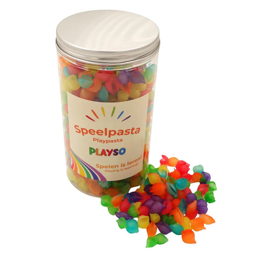 PlaySo - Sensorische speelpasta - schelpen (500g) - PlaySo - Playlaan