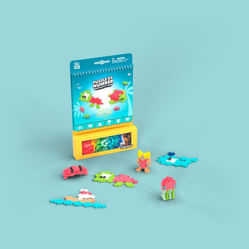 Plus - Plus - Plus - Plus Activity Pad – Oceaan - Playlaan