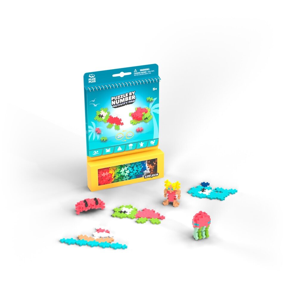 Plus - Plus - Plus - Plus Activity Pad – Oceaan - Playlaan