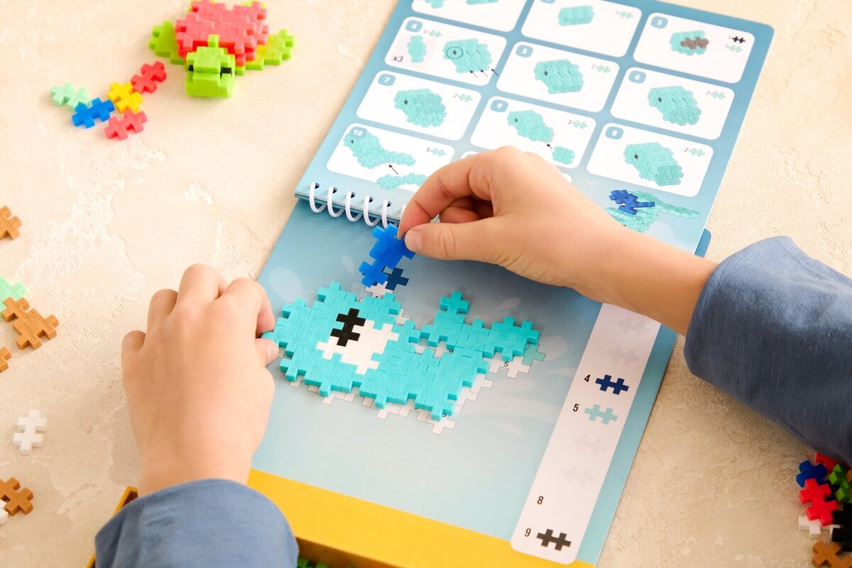Plus - Plus - Plus - Plus Activity Pad – Oceaan - Playlaan
