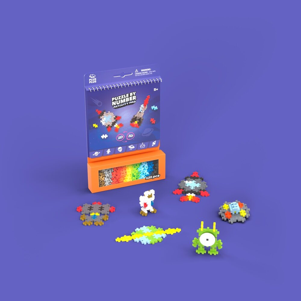 Plus - Plus - Plus - Plus Activity Pad – Ruimte - Playlaan