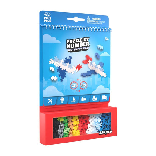 Plus - Plus - Plus - Plus Activity Pad – Transport - Playlaan