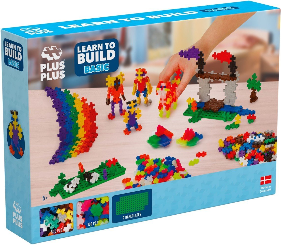 Plus - Plus - Plus - Plus Learn to Build basic 600 stuks - Playlaan