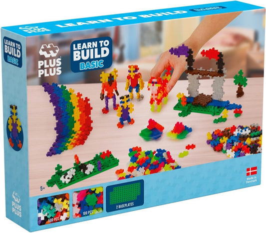 Plus - Plus - Plus - Plus Learn to Build basic 600 stuks - Playlaan