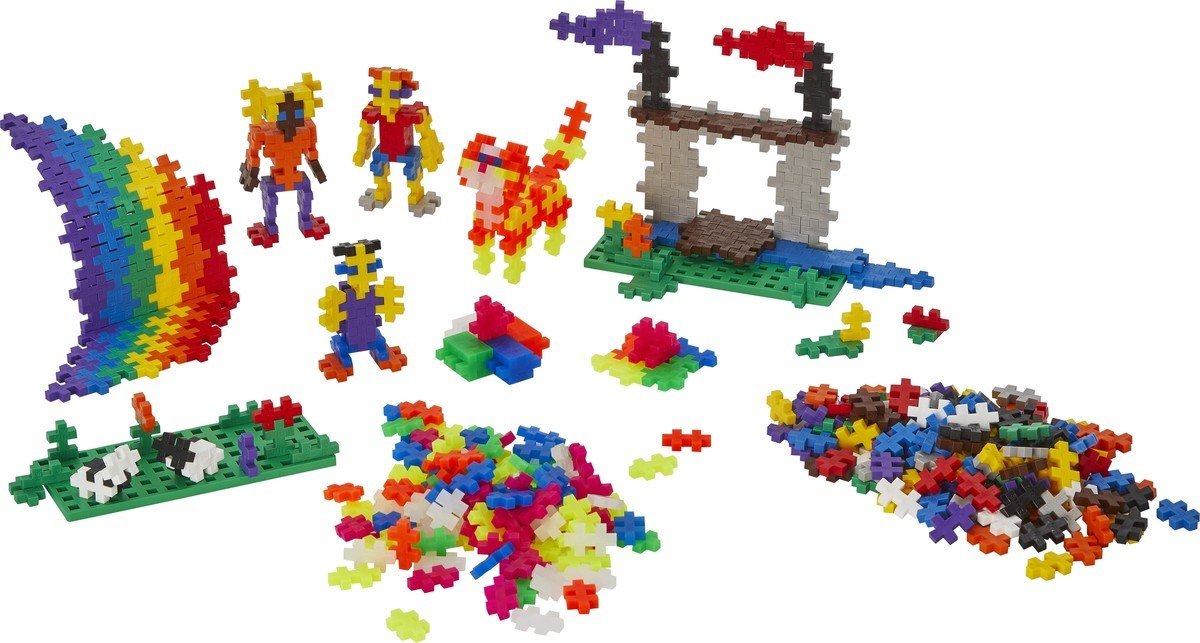 Plus - Plus - Plus - Plus Learn to Build basic 600 stuks - Playlaan