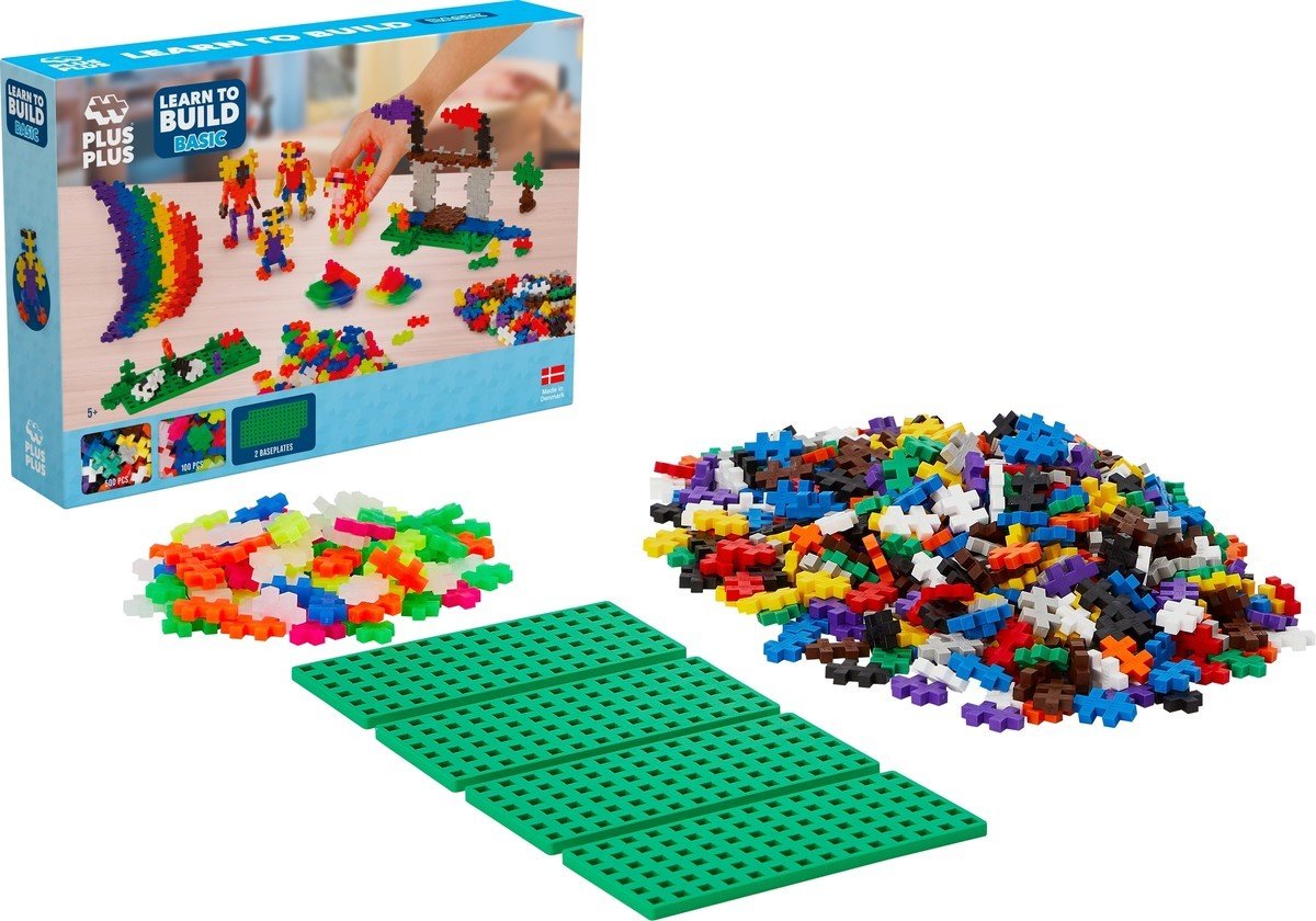 Plus - Plus - Plus - Plus Learn to Build basic 600 stuks - Playlaan