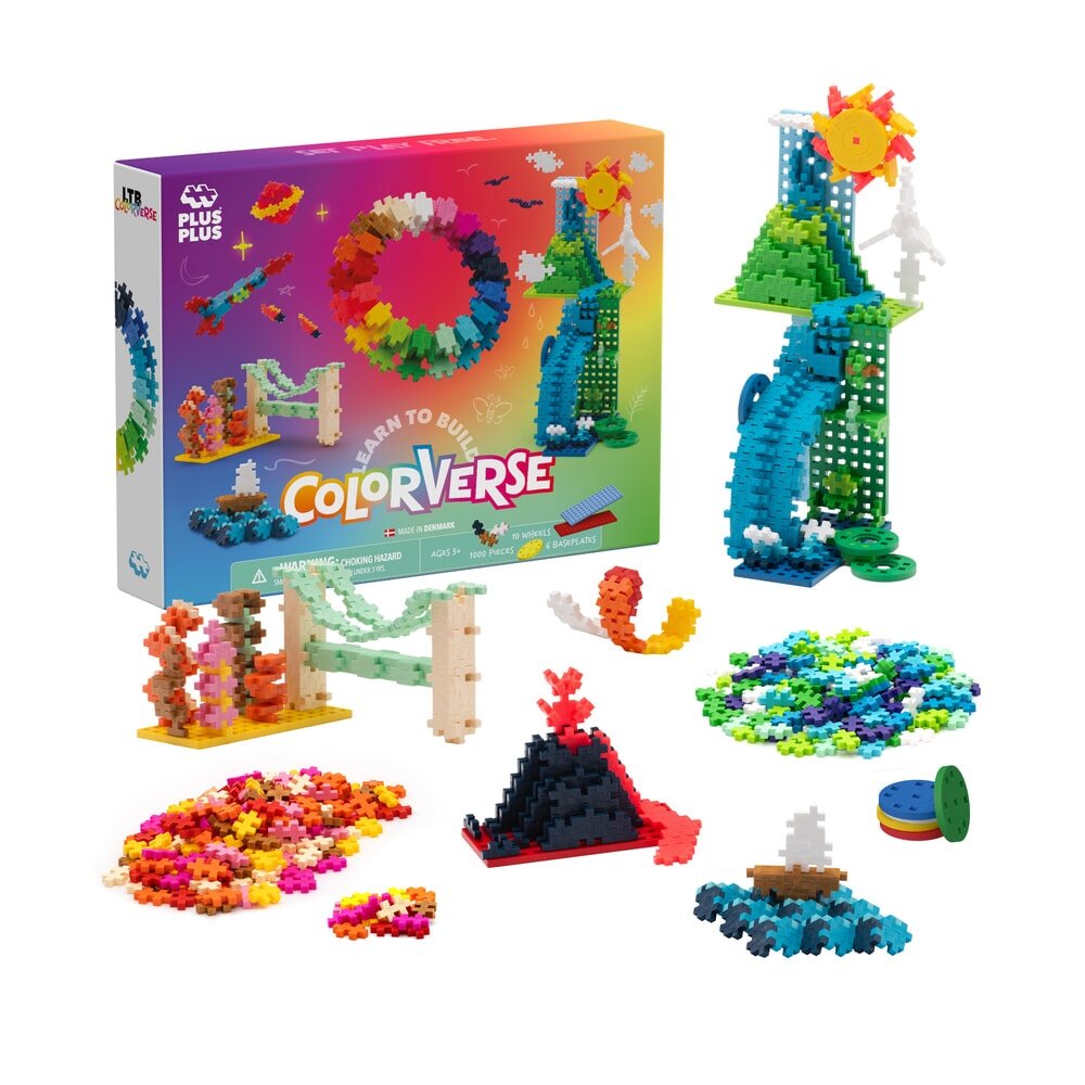Plus - Plus - Plus - Plus Learn to build Colorverse Super set 1116 stuks - Playlaan