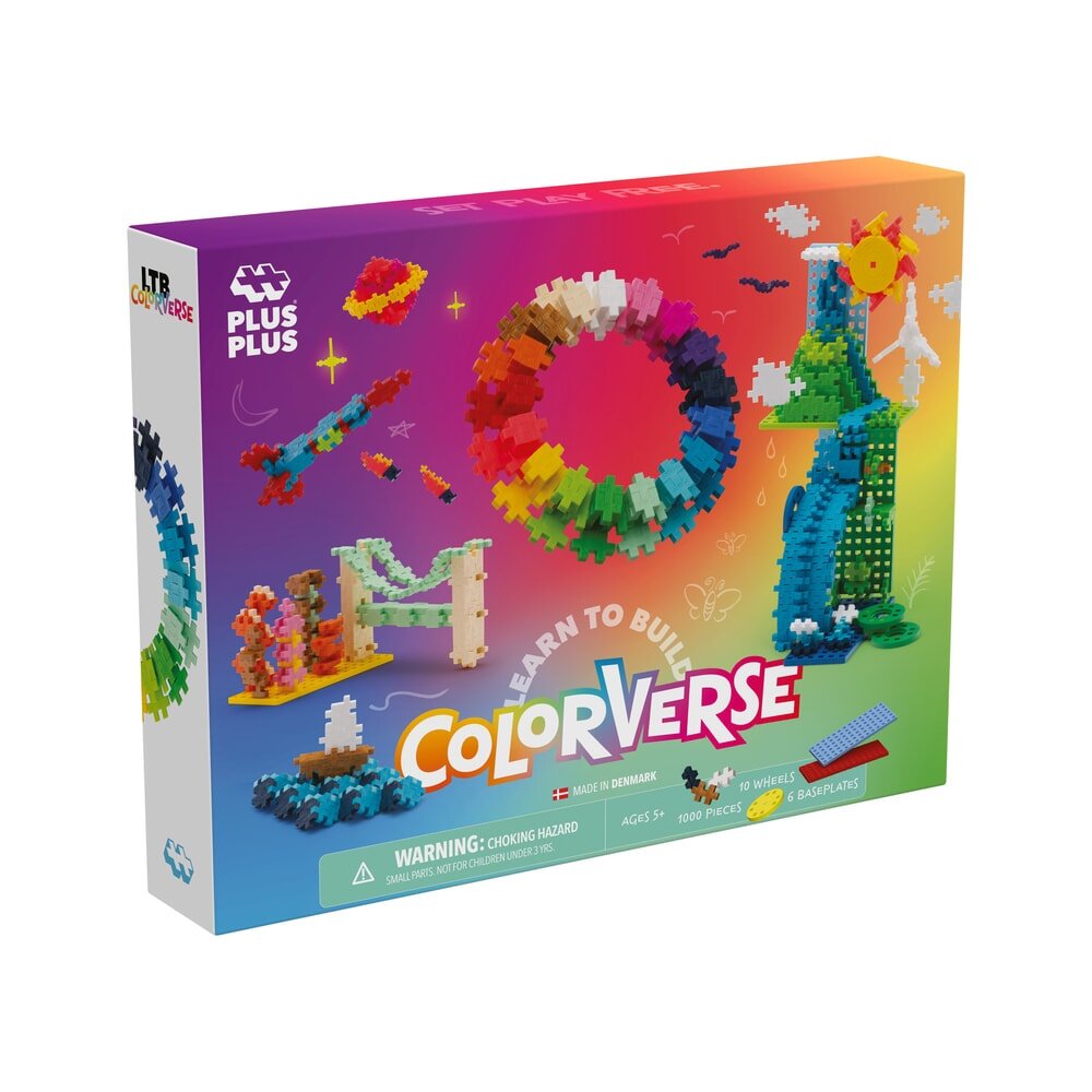 Plus - Plus - Plus - Plus Learn to build Colorverse Super set 1116 stuks - Playlaan