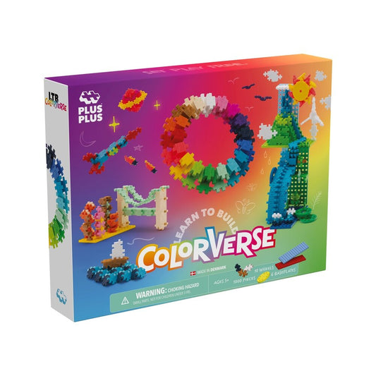 Plus - Plus - Plus - Plus Learn to build Colorverse Super set 1116 stuks - Playlaan