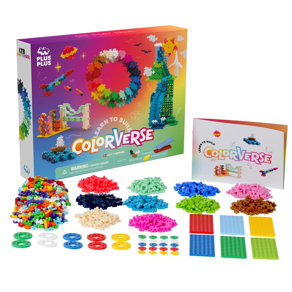 Plus - Plus - Plus - Plus Learn to build Colorverse Super set 1116 stuks - Playlaan