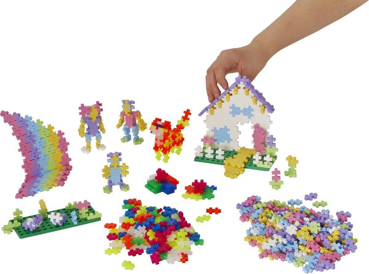 Plus - Plus - Plus - Plus Learn to Build pastel 600 stuks - Playlaan