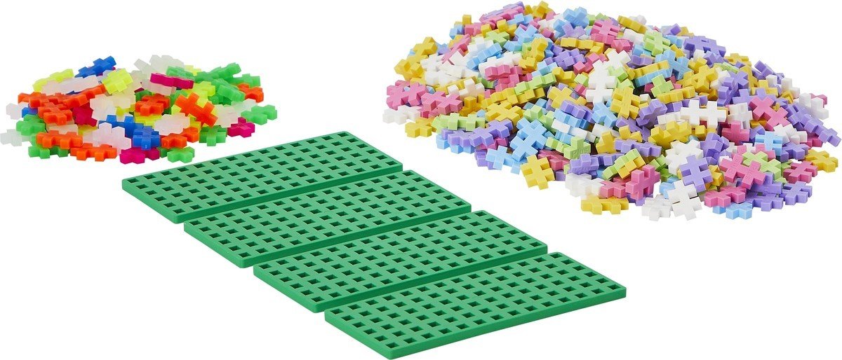 Plus - Plus - Plus - Plus Learn to Build pastel 600 stuks - Playlaan