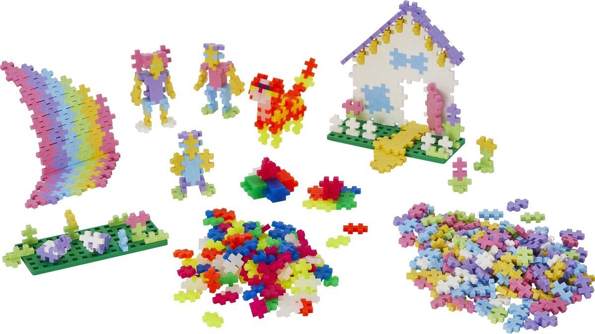 Plus - Plus - Plus - Plus Learn to Build pastel 600 stuks - Playlaan