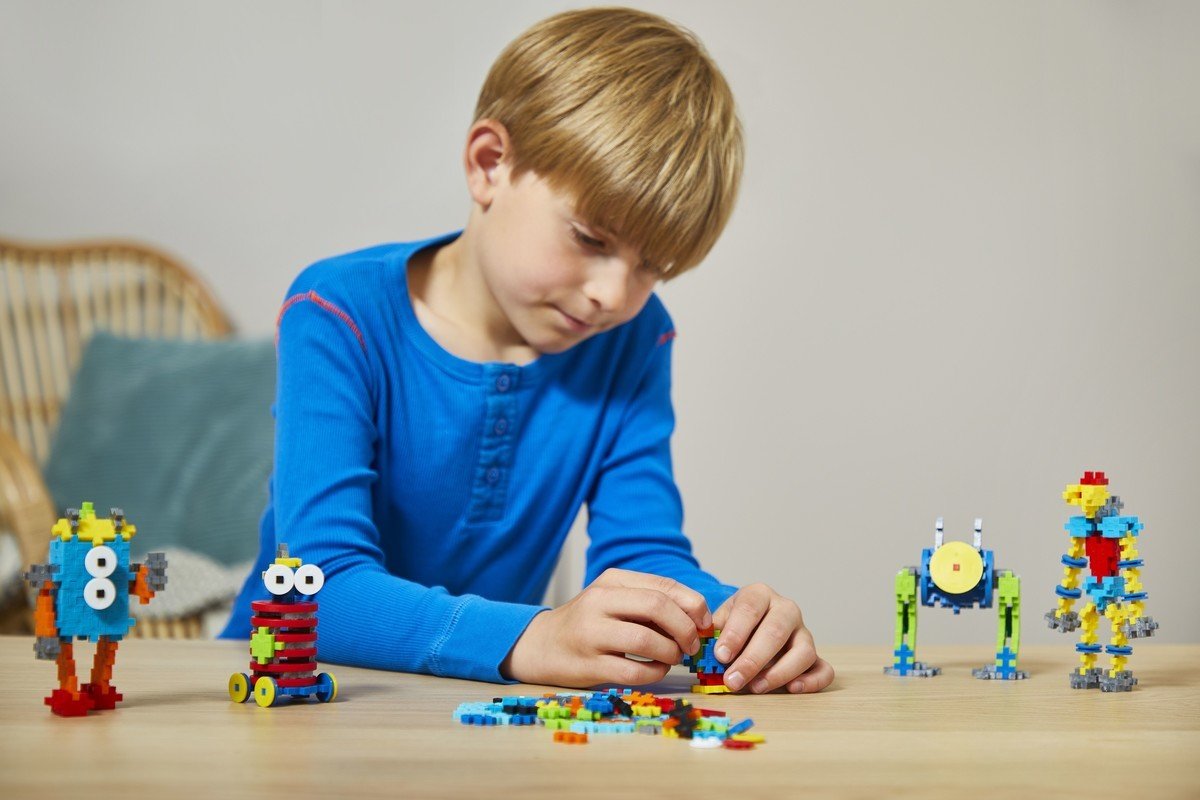 Plus - Plus - Plus - Plus Learn to Build robot 275 stuks - Playlaan