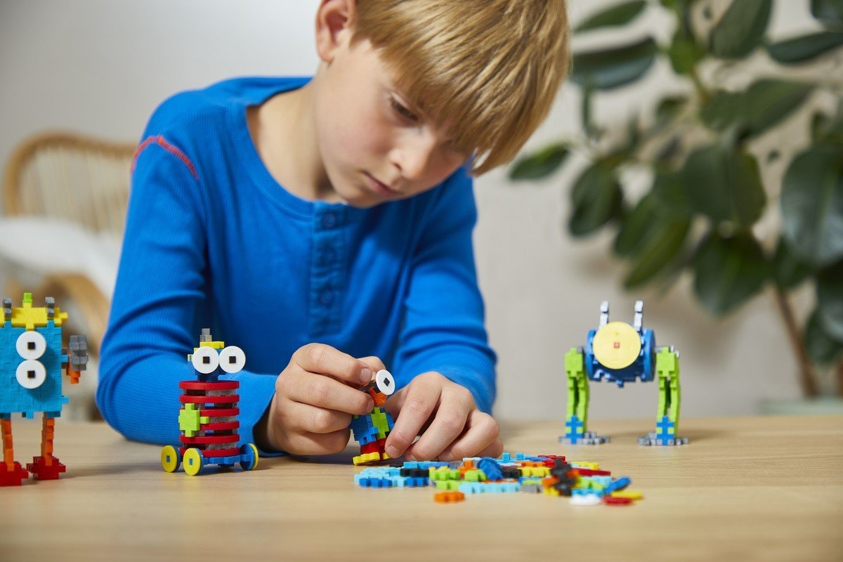 Plus - Plus - Plus - Plus Learn to Build robot 275 stuks - Playlaan