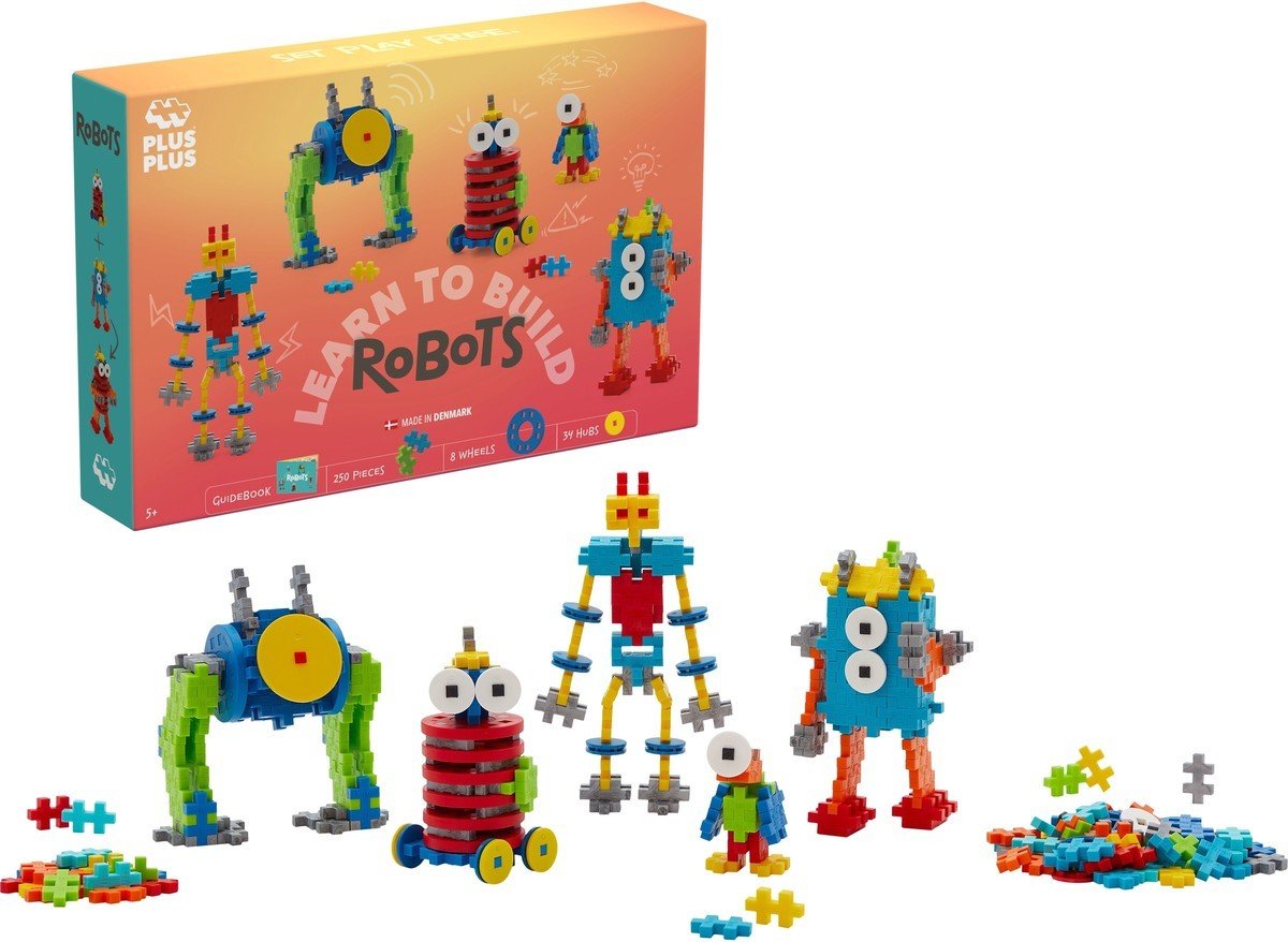 Plus - Plus - Plus - Plus Learn to Build robot 275 stuks - Playlaan
