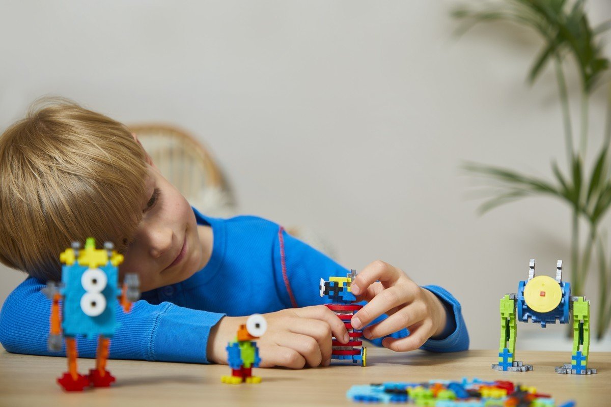 Plus - Plus - Plus - Plus Learn to Build robot 275 stuks - Playlaan