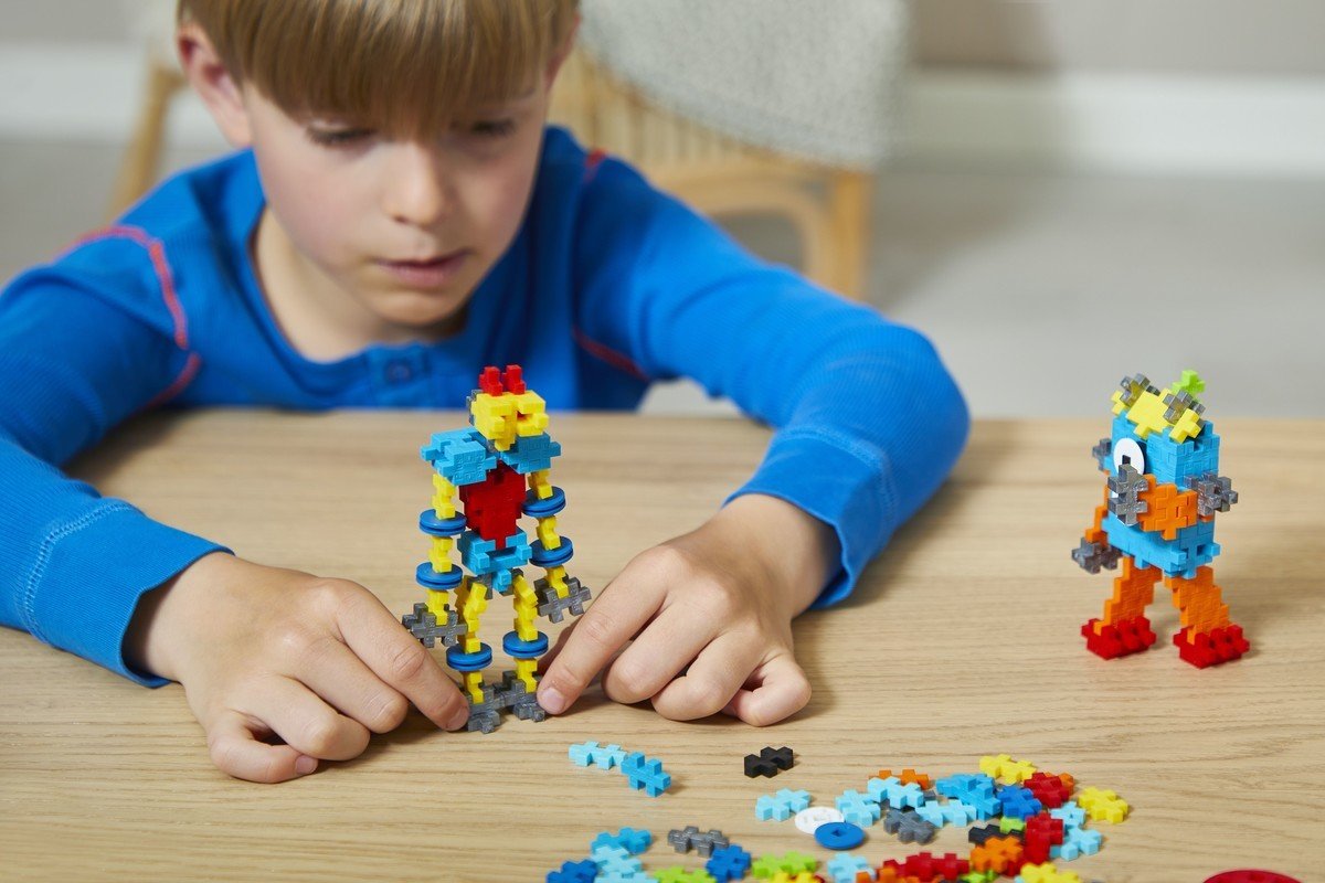 Plus - Plus - Plus - Plus Learn to Build robot 275 stuks - Playlaan