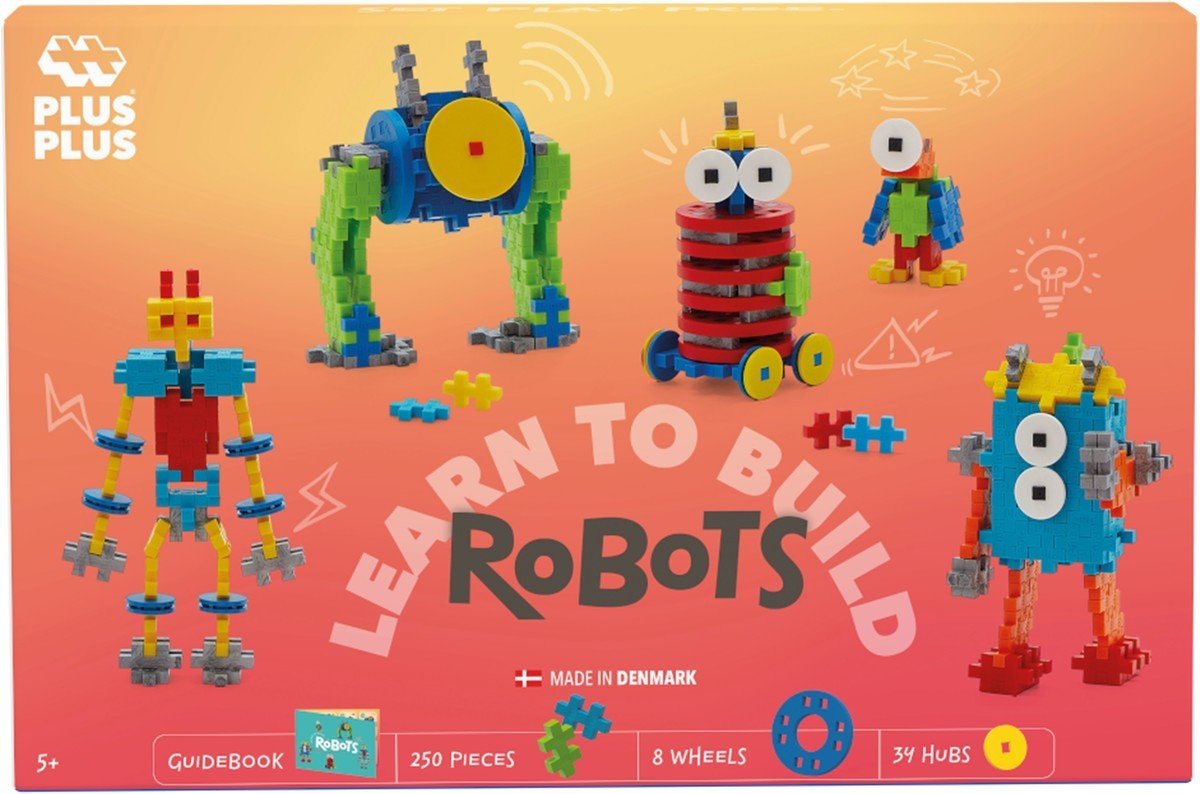 Plus - Plus - Plus - Plus Learn to Build robot 275 stuks - Playlaan