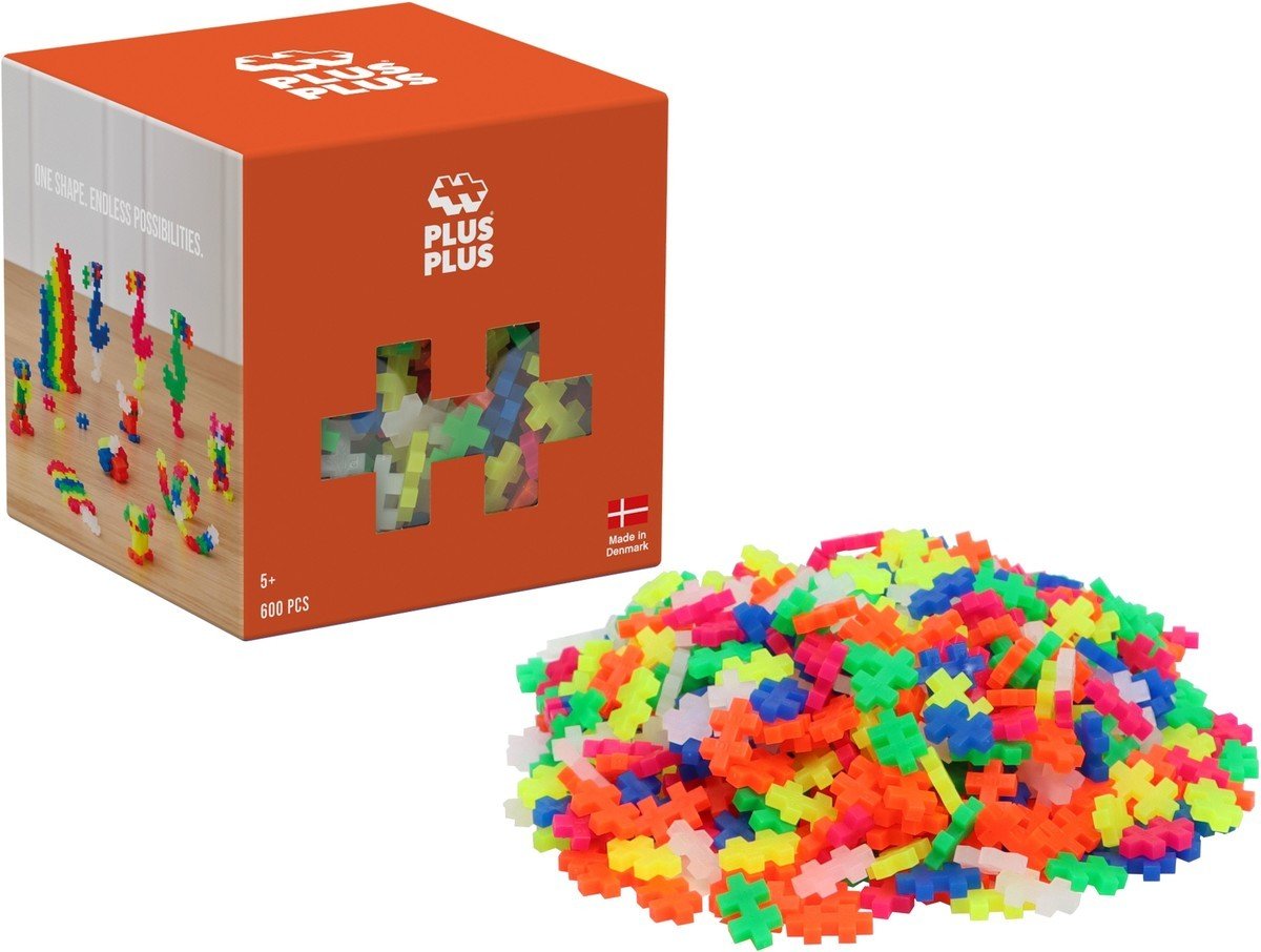 Plus - Plus - Plus - Plus Neon 600 stuks - Playlaan