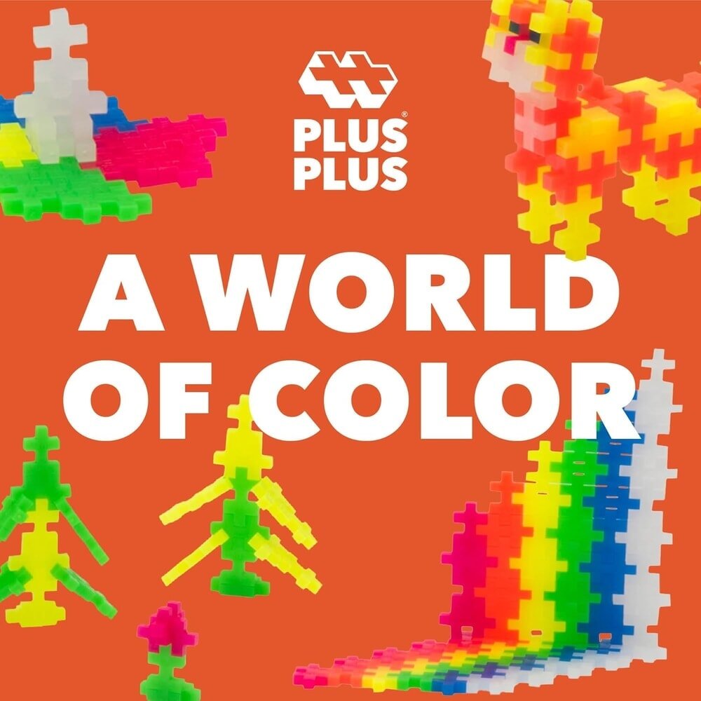 Plus - Plus - Plus - Plus Neon 600 stuks - Playlaan