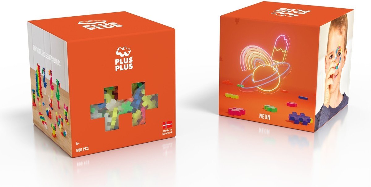 Plus - Plus - Plus - Plus Neon 600 stuks - Playlaan