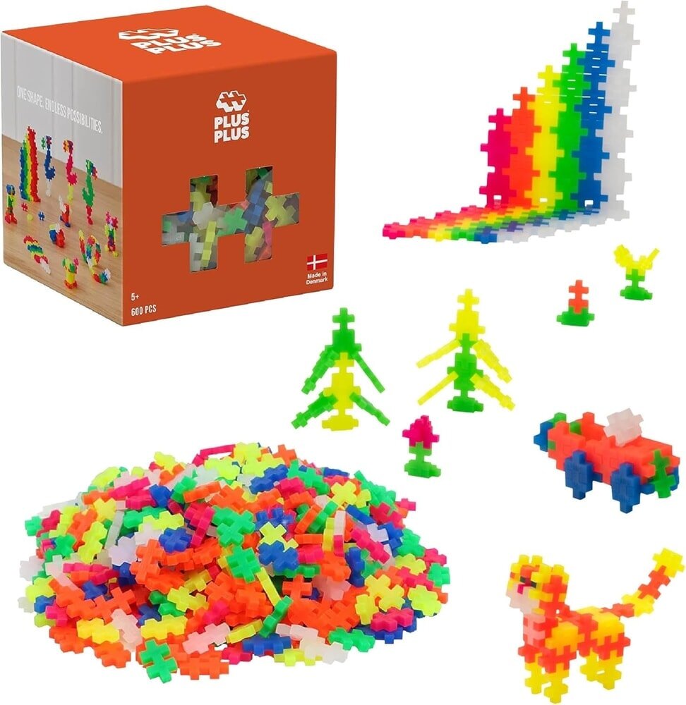 Plus - Plus - Plus - Plus Neon 600 stuks - Playlaan