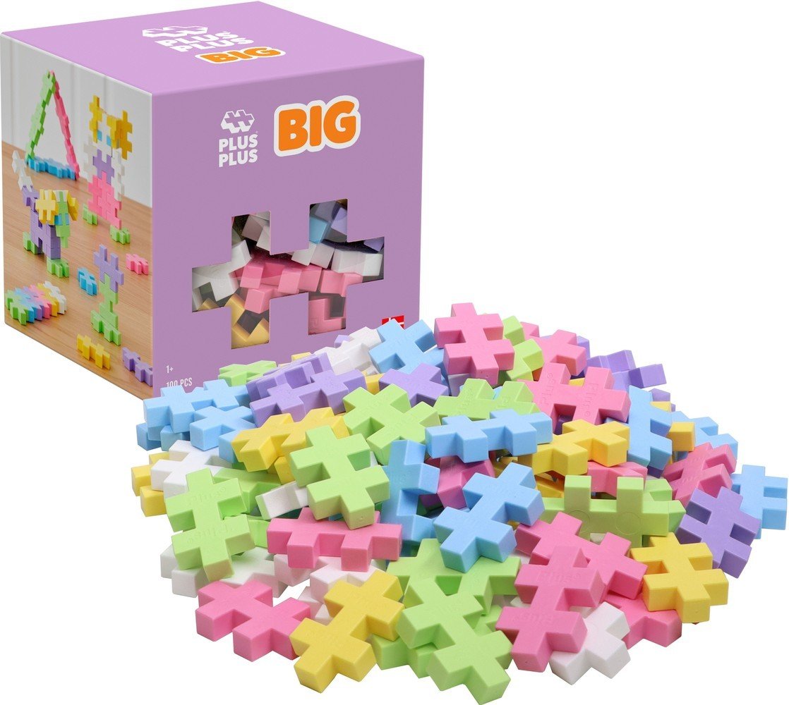 Plus - Plus - Plus - Plus Pastel BIG 100 stuks - Playlaan