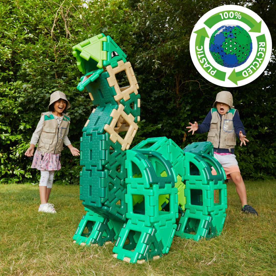 Polydron - Polydron - Giant Polydron Dinosaur Set - Playlaan