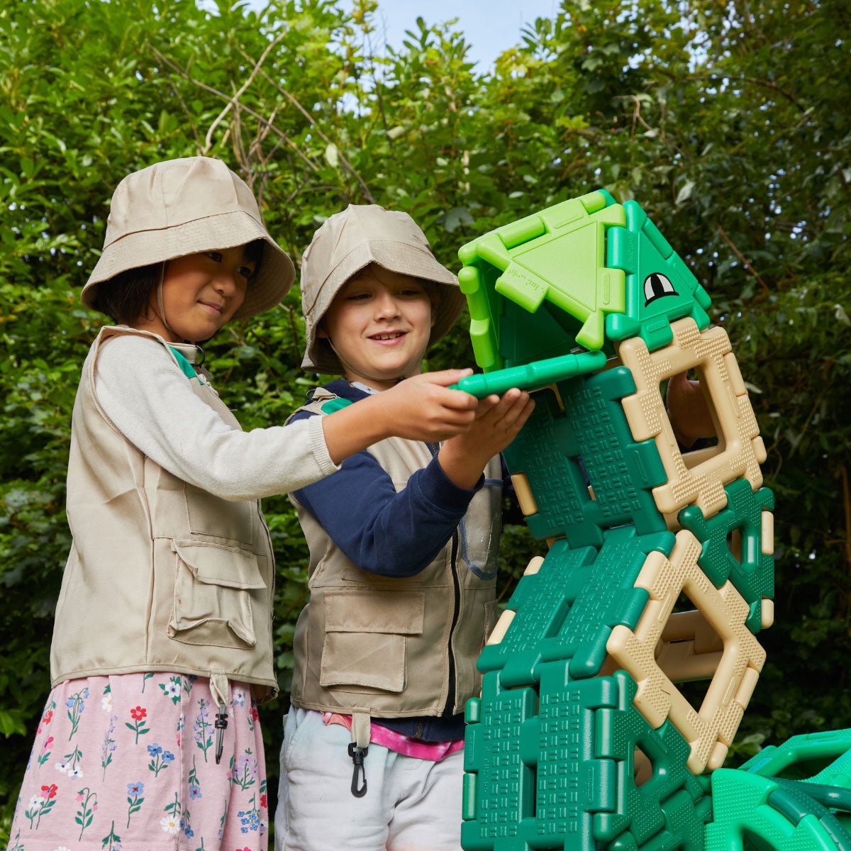Polydron - Polydron - Giant Polydron Dinosaur Set - Playlaan