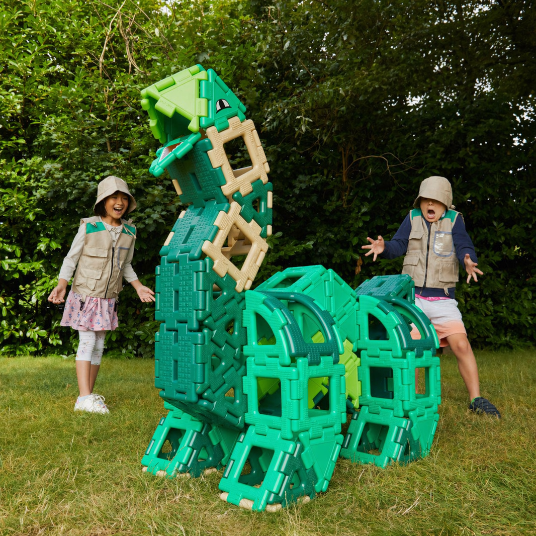 Polydron - Polydron - Giant Polydron Dinosaur Set - Playlaan
