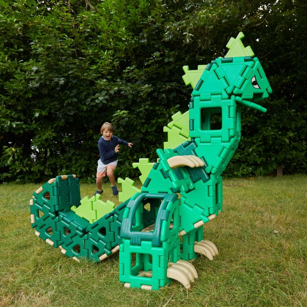 Polydron - Polydron - Giant Polydron Dinosaur Set - Playlaan
