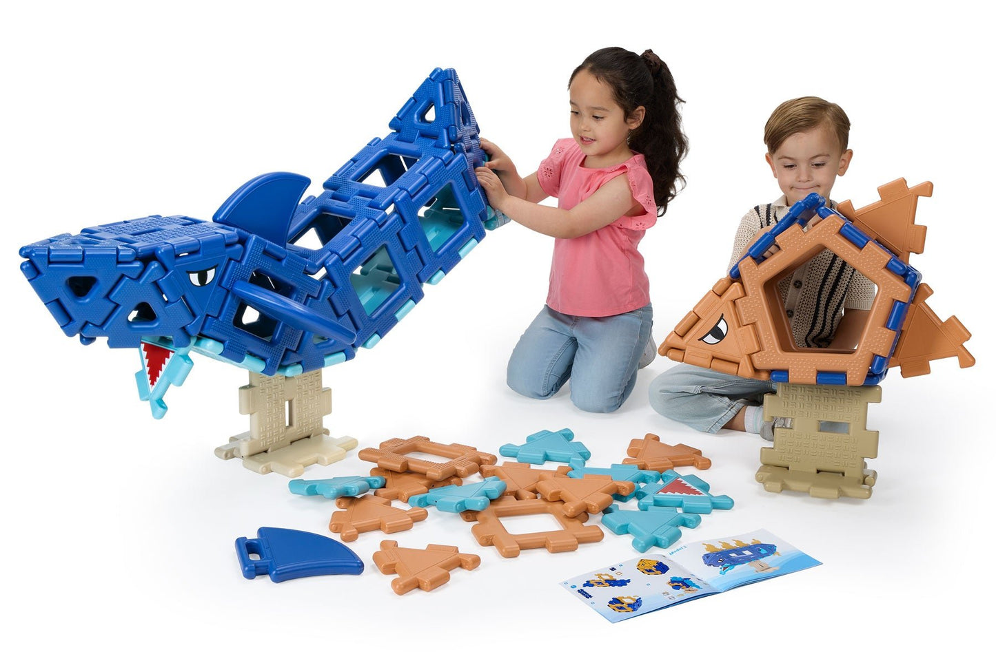 Polydron - Polydron - Giant Polydron Sea Life Set - Playlaan