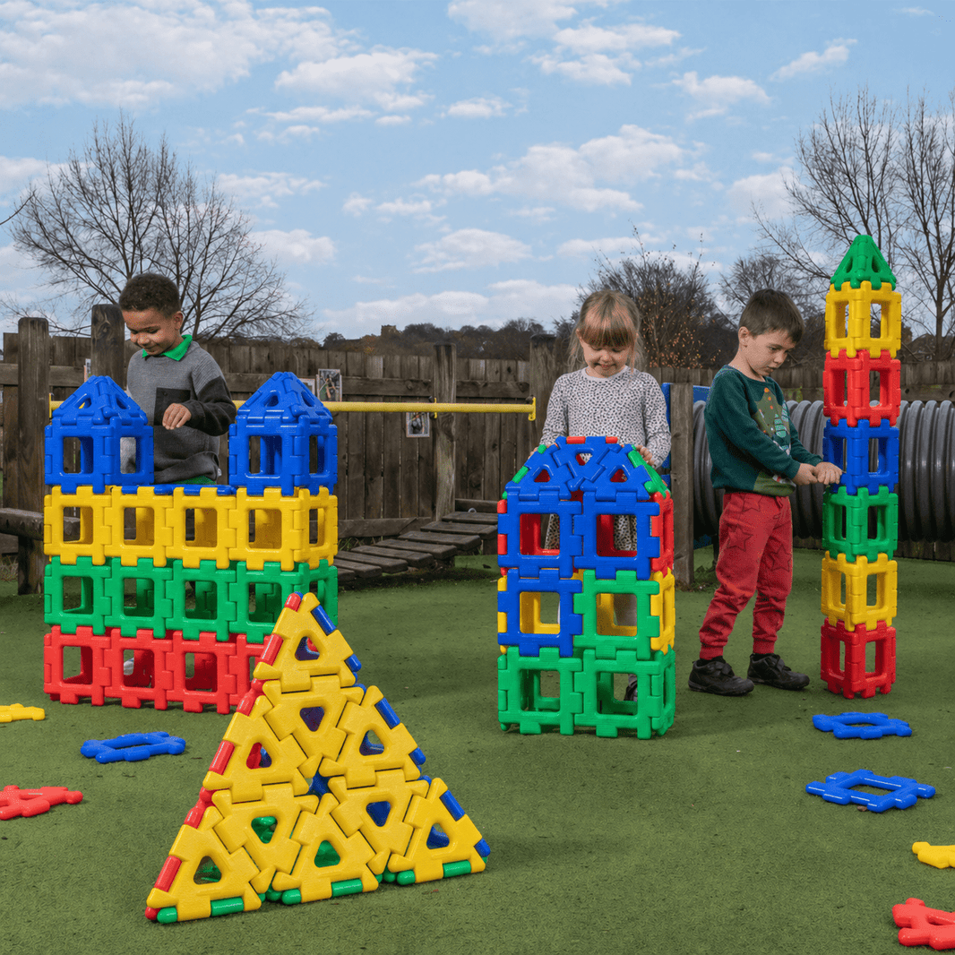 Polydron - Polydron - Giant Super Value Set (160st) - Playlaan