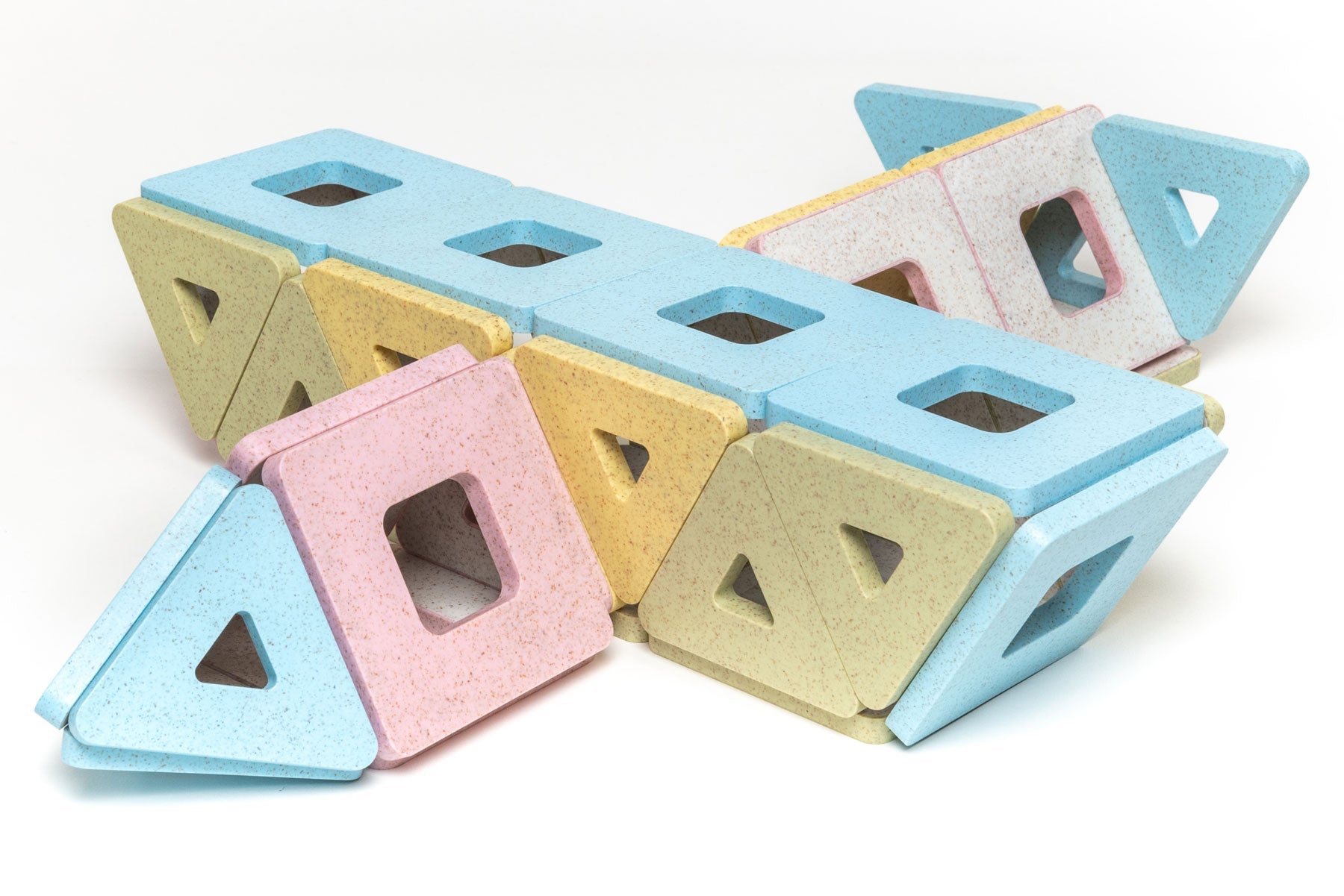 Polydron - Polydron - KinderMag magnetische bouwset (48st) - Playlaan