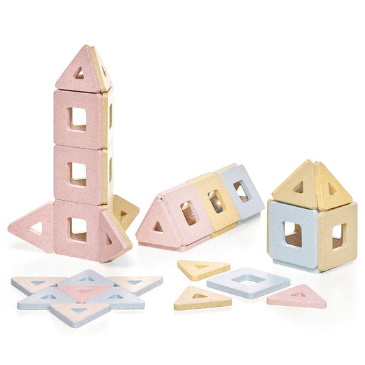 Polydron - Polydron - KinderMag magnetische bouwset (48st) - Playlaan