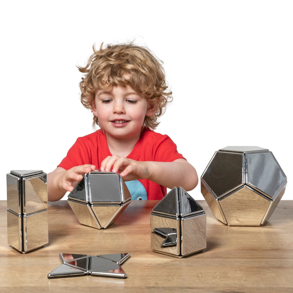 Polydron - Polydron - Magnetisch constructieset met spiegelpanelen - Playlaan
