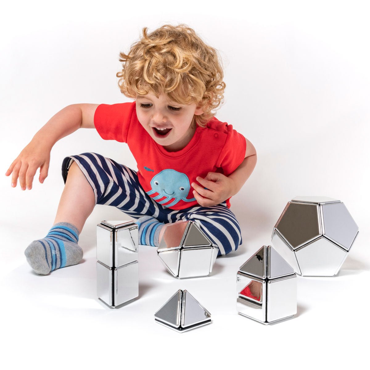 Polydron - Polydron - Magnetisch constructieset met spiegelpanelen - Playlaan